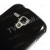 Луксозен силиконов гръб / калъф / TPU Mercury за Samsung Galaxy S Duos S7560 / S7562 / Samsung S Duos 2 S7580 / S7582 - JELLY CASE Goospery / черен с брокат