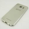 Луксозен силиконов калъф / гръб / TPU PULOKA за Samsung Galaxy S6 G920 - сив / CHROMA