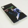 Силиконов калъф / гръб / TPU за Sony Xperia M4 / M4 Aqua - черен / момче