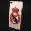 Силиконов калъф / гръб / TPU за Huawei Ascend P8 - FC Real Madrid