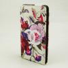 Кожен калъф Flip тефтер Flexi за HTC Desire 820 - цветен / цветя