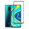 3D full cover Tempered glass screen protector Xiaomi Redmi Note 9S / Note 9 Pro / Извит стъклен скрийн протектор Xiaomi Redmi Note 9S - черен