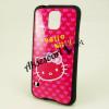 Силиконов калъф / гръб / TPU за Samsung Galaxy S5 G900 / Galaxy S5 Neo G903 - розов на сърца / Hello Kitty