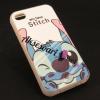 Силиконов калъф / гръб / TPU за Apple iPhone 4 / iPhone 4S - бял / Stitch