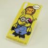 Силиконов калъф / гръб / TPU за Lenovo A6000 / A6010 - жълт / Minions & Milo