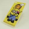 Силиконов калъф / гръб / TPU за Huawei Ascend P8 / Huawei P8 - жълт / Minions & Milo