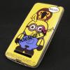 Силиконов калъф / гръб / TPU за Lenovo A5000 - жълт / Minions & Milo