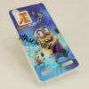 Силиконов калъф / гръб / TPU за HTC Desire 630 - син / Minion