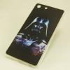 Силиконов калъф / гръб / TPU за Sony Xperia M5 - черен / Darth Vader