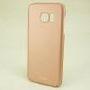 Луксозен твърд гръб X-Fitted за Samsung Galaxy S7 Edge G935 - Gold Rose