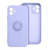 Силиконов твърд гръб TPU кейс / Case Magnetic Finger Ring Car Holder / за Apple iPhone 13 Pro 6.1" - светло лилав