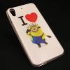 Силиконов калъф / гръб / TPU за Lenovo P70 - I Love Minion / Миньон