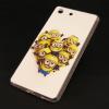 Силиконов калъф / гръб / TPU за Sony Xperia M5 - бял / Миньони / Minions