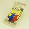Силиконов калъф / гръб / TPU за Sony Xperia M5 - Minions / Миньони / Barcelona