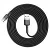 Оригинален USB кабел BASEUS Cafule Cable Type-C за зареждане и пренос на данни - черен