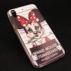 Силиконов калъф / гръб / TPU за Sony Xperia XA - бял / Minnie Mouse