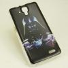 Силиконов калъф / гръб / TPU за Lenovo A536 - черен / Darth Vader