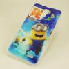 Силиконов калъф / гръб / TPU за Lenovo A536 - син / Minions / Миньони / Despicable me / Аз проклетникът