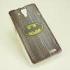 Силиконов калъф / гръб / TPU за Lenovo A536 - Batman / сив