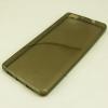 Силиконов калъф / гръб / TPU за Huawei Ascend P8 Lite / Huawei P8 Lite - сив / мат