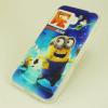 Силиконов калъф / гръб / TPU за Samsung Galaxy J1 2016 J120 - син / Minions / Миньони / Despicable me / Аз проклетникът