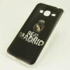 Силиконов калъф / гръб / TPU за Samsung Galaxy J1 2016 J120 - Real Madrid / черен