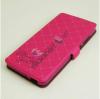 Кожен калъф Flip тефтер Flexi със стойка за Apple iPhone 7 - розов / Victoria`s Secret