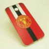 Твърд гръб за Samsung Galaxy S6 G920 - червен / Manchester United