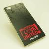 Твърд гръб за Huawei Ascend P8 Lite / Huawei P8 Lite - тъмно сив / Whatever I Love United