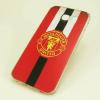 Твърд гръб за Samsung Galaxy S6 G920 - червен / Manchester United