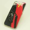 Твърд гръб за Apple iPhone 5 / iPhone 5S / iPhone SE - Ferrari / гуми