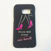 Силиконов калъф / гръб / TPU за Samsung Galaxy S7 G930 - черен / New Shoes