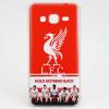 Твърд гръб за Samsung Galaxy J3 - FC Liverpool / Hold Nothing Back