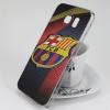 Твърд гръб за Samsung Galaxy S6 G920 - FC Barcelona / цветен