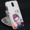 Силиконов калъф / гръб / TPU за Huawei Y625 - бял / Ronaldo / CR7