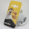 Силиконов калъф / гръб / TPU за Samsung Galaxy J1 J100 - прозрачен / Angry Birds / Mighty Eagle