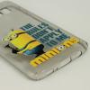 Твърд гръб за Samsung Galaxy S6 G920 - сив / Minion