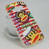 Силиконов калъф / гръб / TPU за Samsung Galaxy J1 J100 - цветен / Paul Frank / маймуна