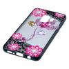 Силиконов калъф / гръб / TPU за Samsung Galaxy S9 G960 - розови цветя