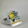 Твърд гръб за Apple iPhone 5 / iPhone 5S / iPhone SE - прозрачен / Minion