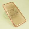 Силиконов калъф / гръб / TPU за Apple iPhone 6 Plus / iPhone 6S Plus - розов / мрежа 
