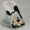 Силиконов калъф / гръб / TPU за LG G4 - бял / Mickey Mouse