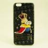 Оригинален твърд гръб с камъни за Apple iPhone 6 / iPhone 6S - Proud To Be A Minion