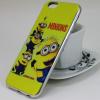 Луксозен ултра тънък силконов калъф / гръб / TPU Ultra Thin за Apple iPhone 5 / iPhone 5S / iPhone SE - Миньони / Minions