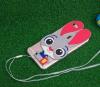 Силиконов калъф / гръб / TPU 3D за Apple iPhone 6 Plus / iPhone 6S Plus - сив / Zootropolis