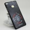 Твърд гръб за Huawei P9 Lite - черен / Manchester United