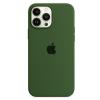 Оригинален гръб Silicone Case за Apple iPhone 13 Pro Max 6.7'' - маслинено зелен