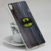 Силиконов калъф / гръб / TPU за Sony Xperia XA - Batman / сив