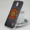 Силиконов калъф / гръб / TPU за Huawei Ascend Y625 - Manchester United / сив