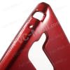 Луксозен силиконов калъф / кейс / TPU Mercury GOOSPERY Jelly Case за LG Magna / LG G4c - червен